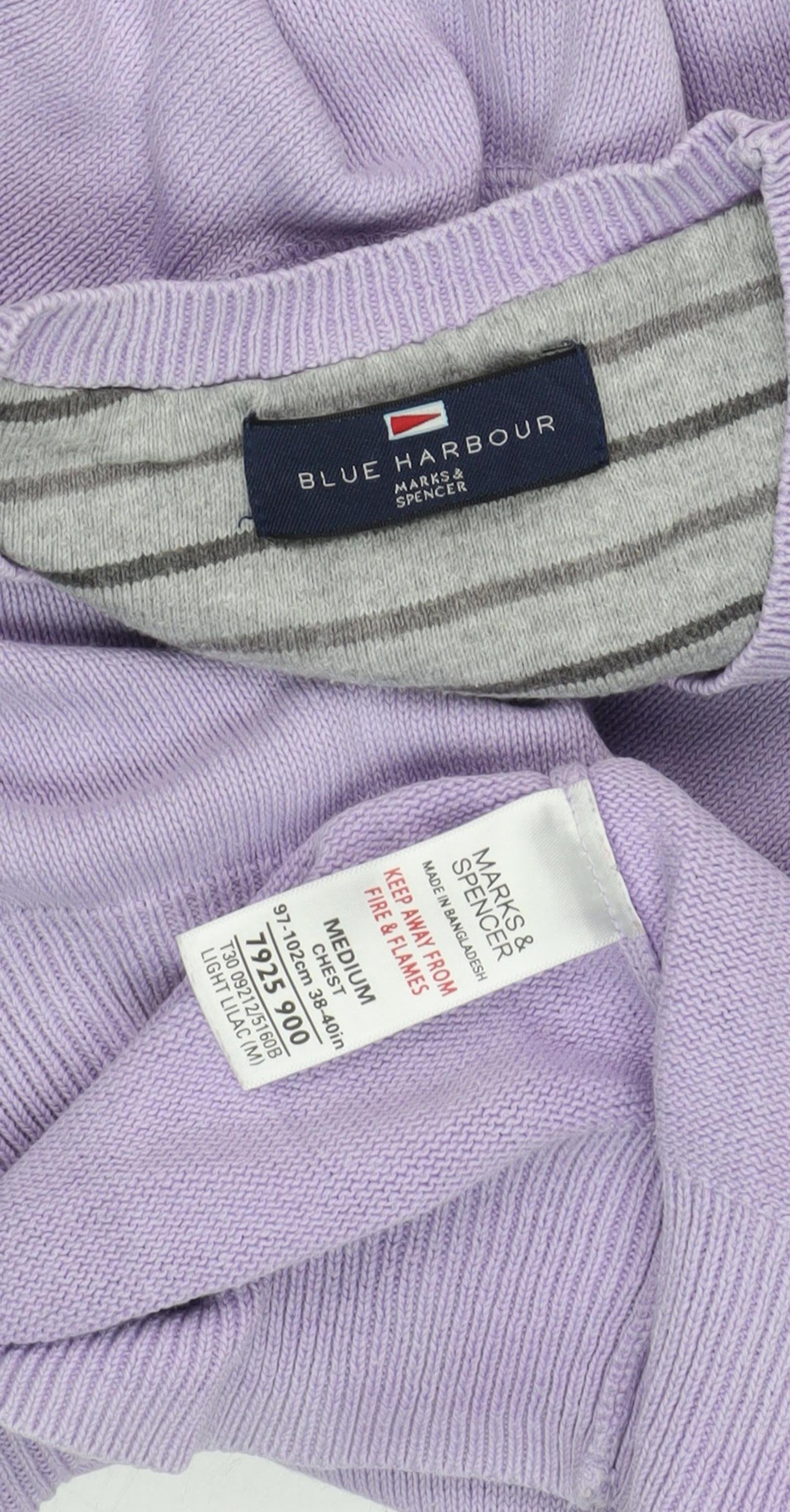 Marks and Spencer Womens Purple M Pullover Jumper