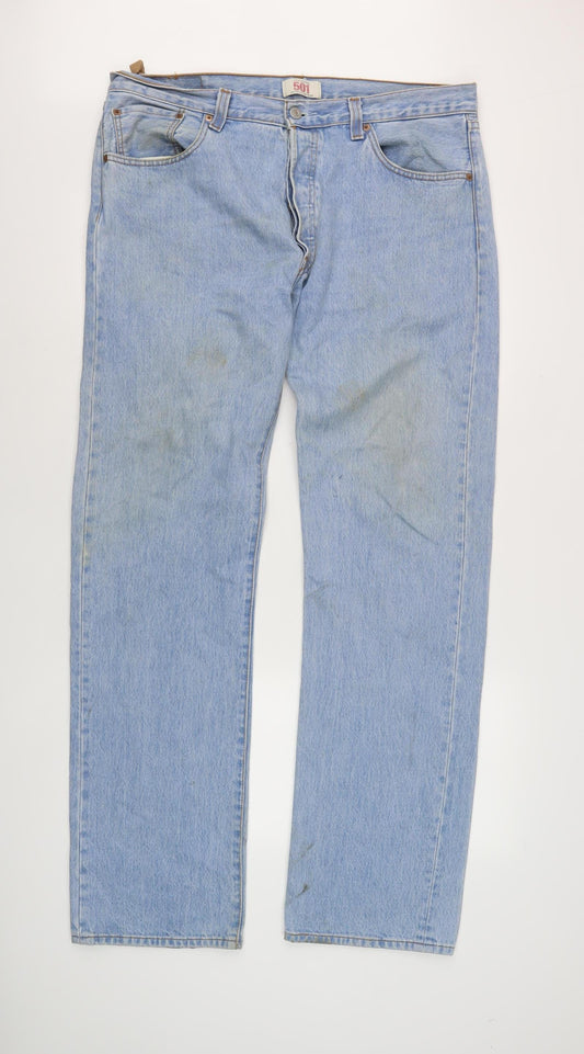 Levi's Men's Blue Straight Jeans Size 36