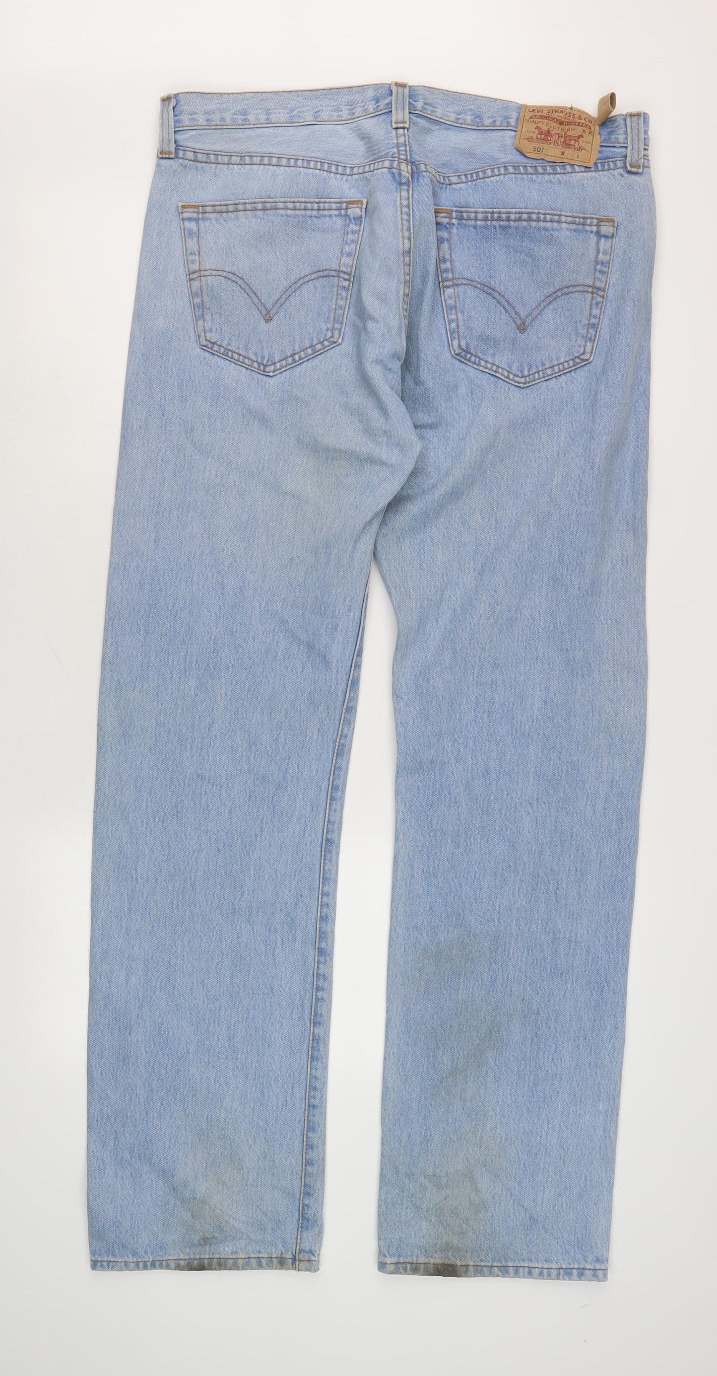 Levi's Men's Blue Straight Jeans Size 36