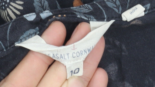 Seasalt Cornwall Women's Multicoloured Floral Tunic Dress Size 10