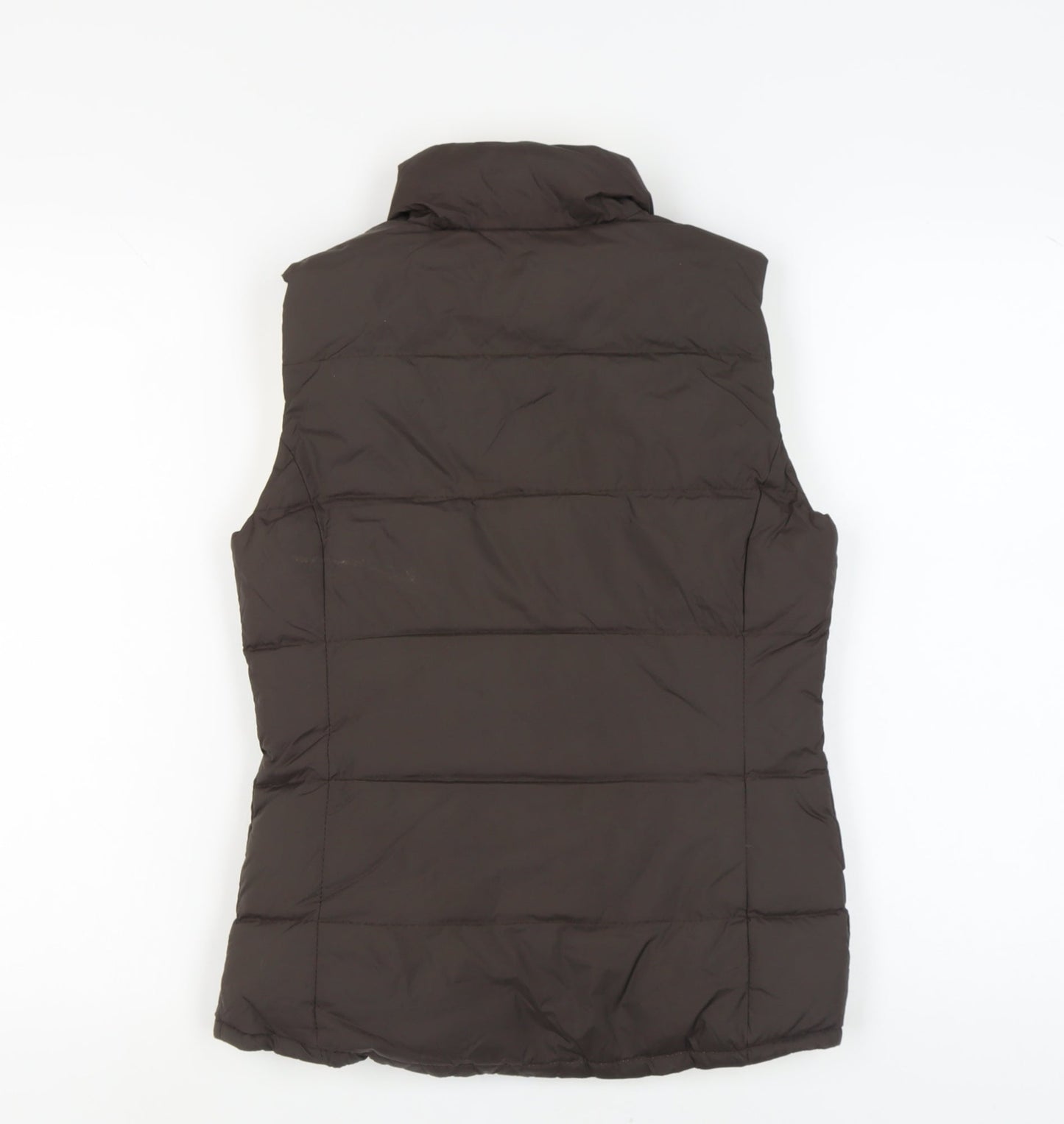 Crew Clothing Women's Brown Puffer Waistcoat Size 6