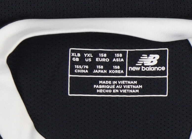New Balance Men's Black Football Jersey YXL