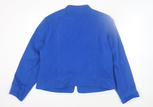 Lakeland Women's Blue Wool Jacket Size 18