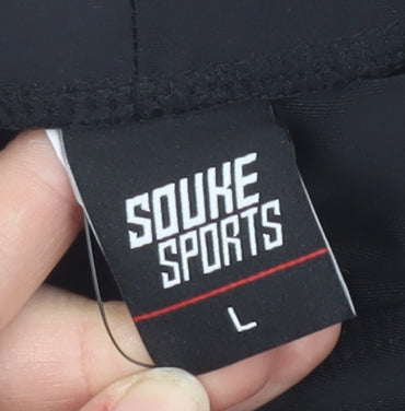 Souke Sports Men's Compression Cycling Shorts L