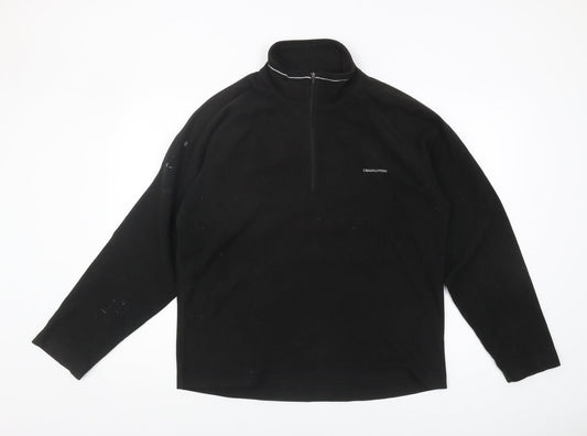 Craghoppers Men’s Black Medium Fleece Sweatshirt