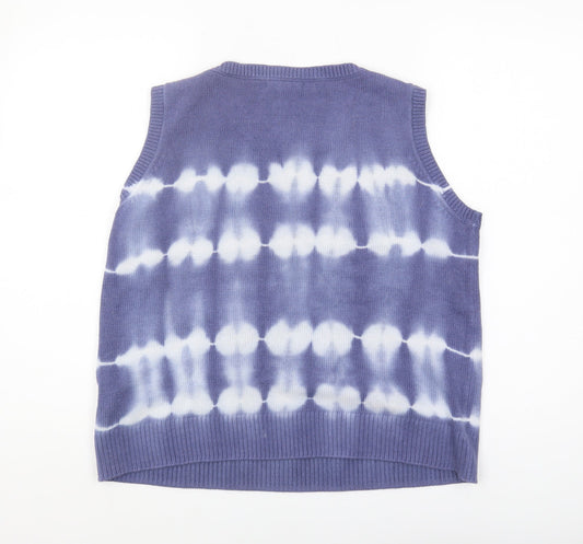 White Stuff Women's Purple Vest, Size 14, Cotton Blend