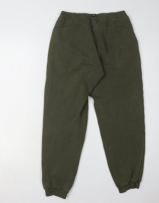 Puma Men's Green Jogger Trousers XL