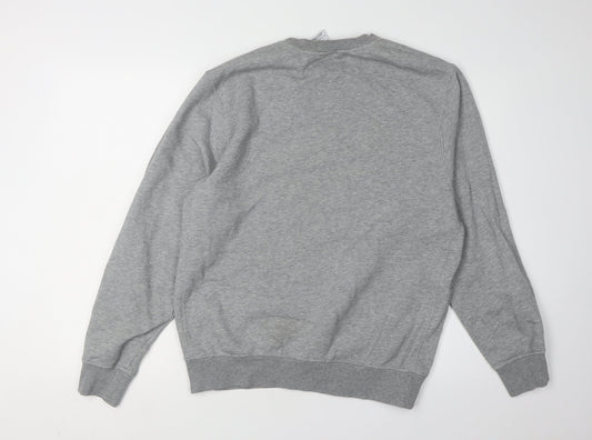 Nike Unisex Adults Grey Pullover Sweatshirt S