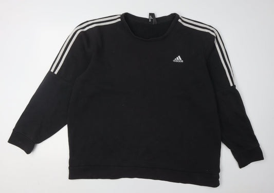 Adidas Men's XL Black Pullover Sweatshirt