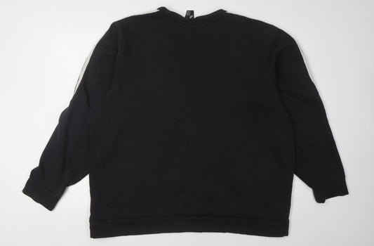 Adidas Men's XL Black Pullover Sweatshirt