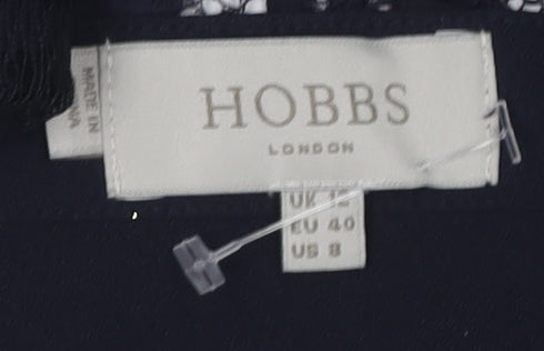 Hobbs Women's Black Lace Dress Size 12 Formal