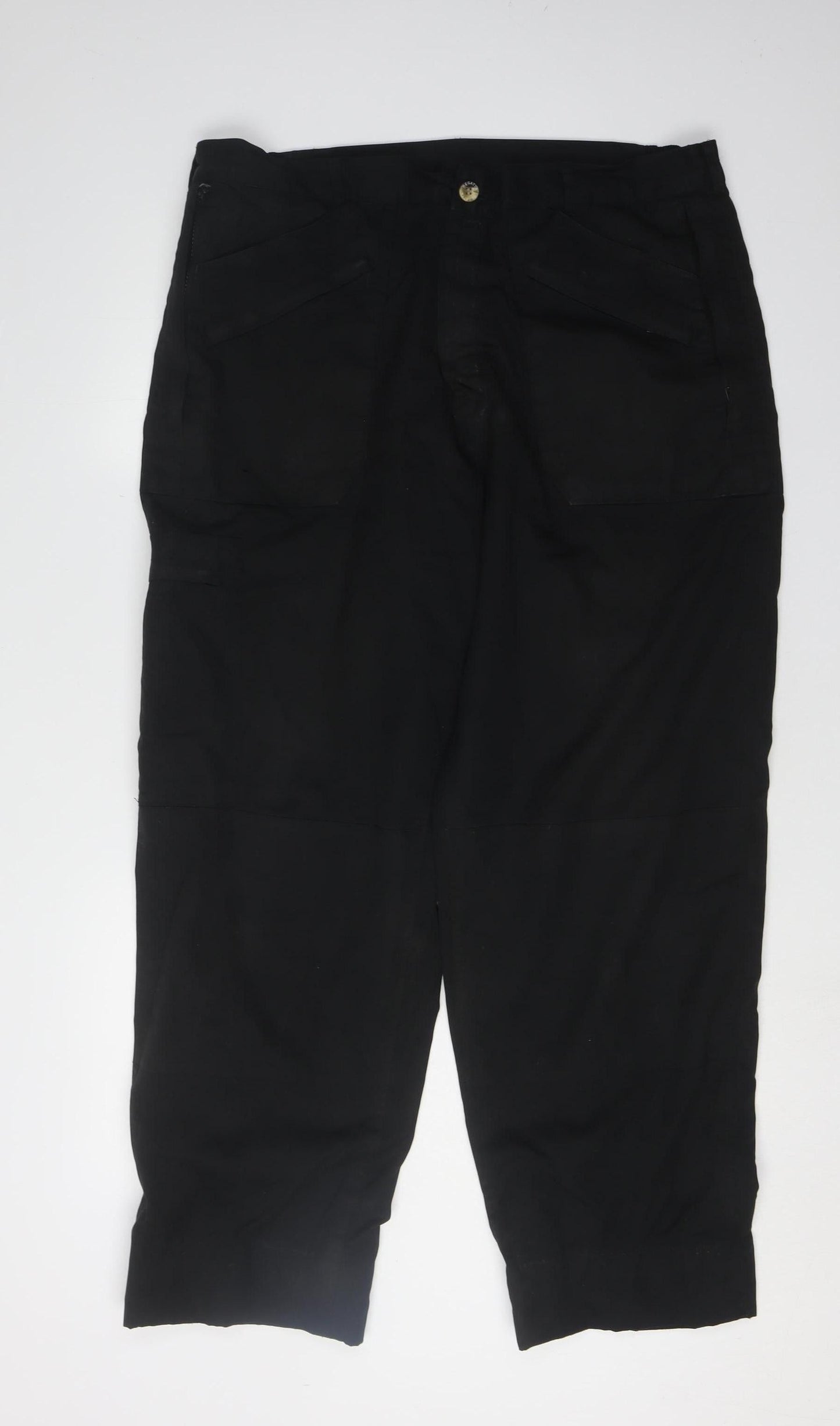 Regatta Men's Black Rain Trousers XL Straight Leg