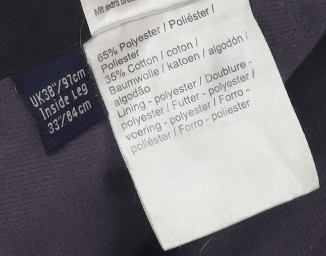 Regatta Men's Black Rain Trousers XL Straight Leg