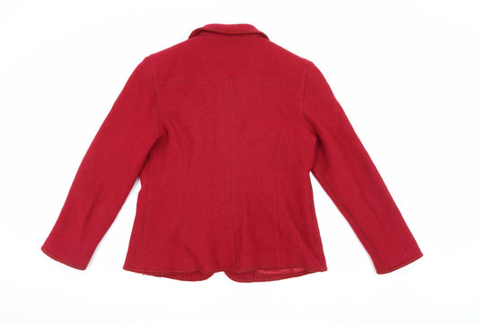 Cotswold Red Wool Blazer Women's Size 14