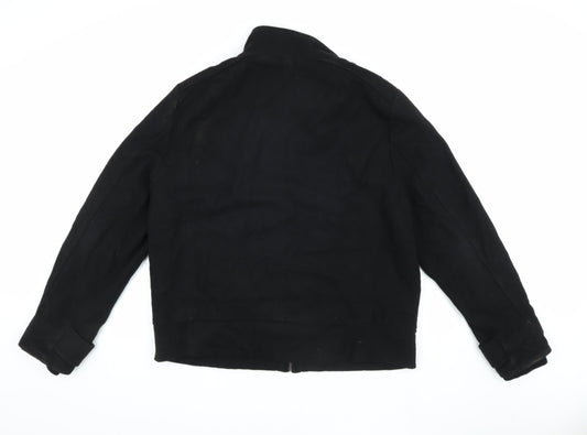 Jeff Banks Black XL Military Jacket for Men