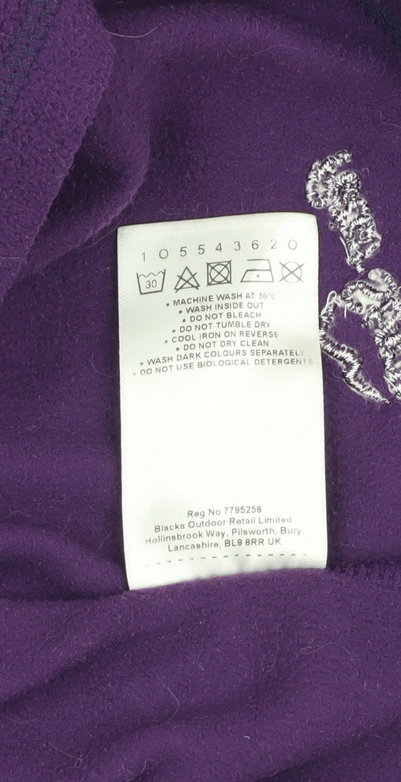 Peter Storm Women's Purple Fleece Sweatshirt Size 12
