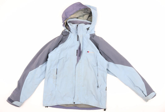Berghaus Women's Blue Waterproof Rain Jacket Size 12
