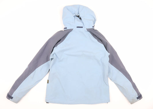 Berghaus Women's Blue Waterproof Rain Jacket Size 12