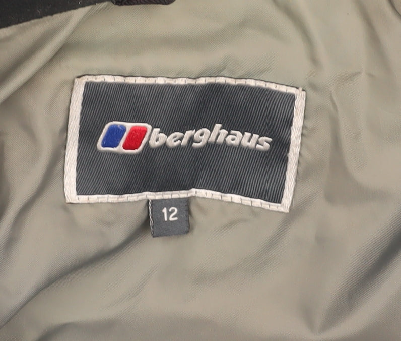 Berghaus Women's Blue Waterproof Rain Jacket Size 12