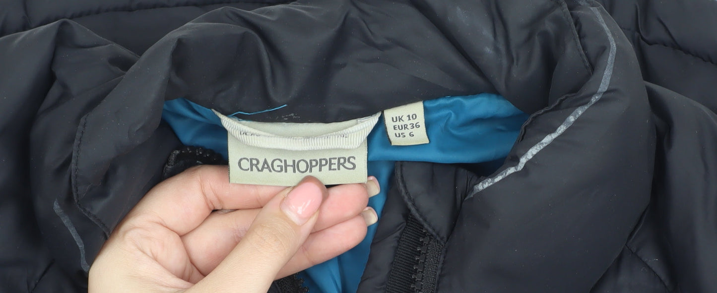 Craghoppers Women's Black Puffer Jacket Size 10