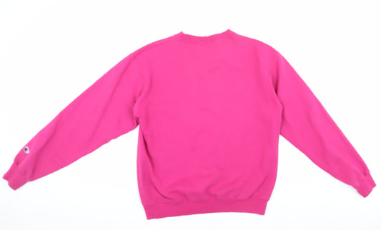Champion Pink Indiana State Sweatshirt M Unisex Adults