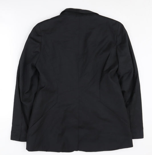 Rachel Roy Women's Black Blazer, Size 12, Regular Fit