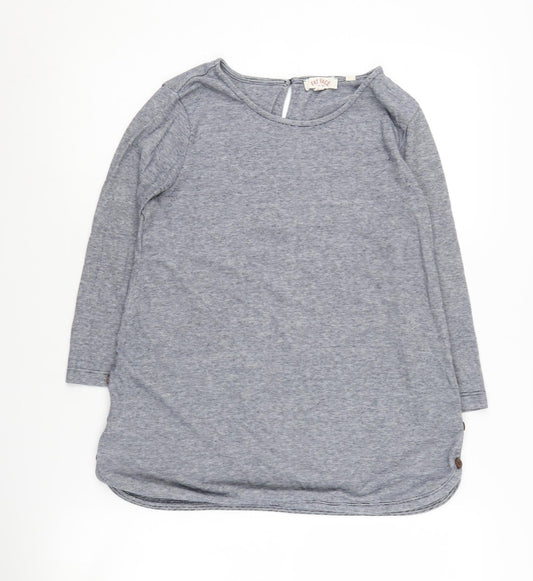 FatFace Women's Blue Long Sleeve Top, UK 8