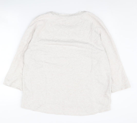 Scotch & Soda Women's Ivory Pullover Sweatshirt, S