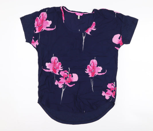 Womens UK Size XS Joules Multicoloured Viscose Blouse