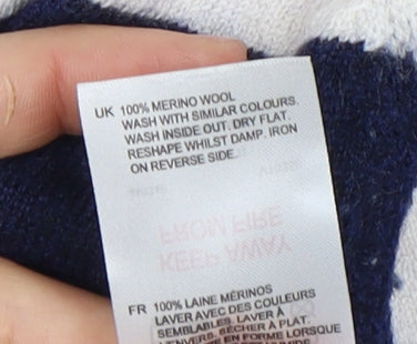 White Stuff Women's Multicoloured Stripe Pullover Jumper 16