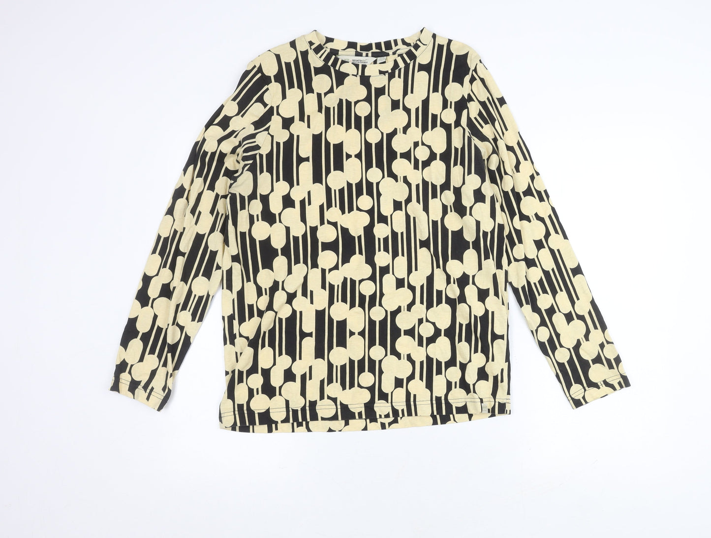 Regatta Women's Black Long Sleeve Top Size 12