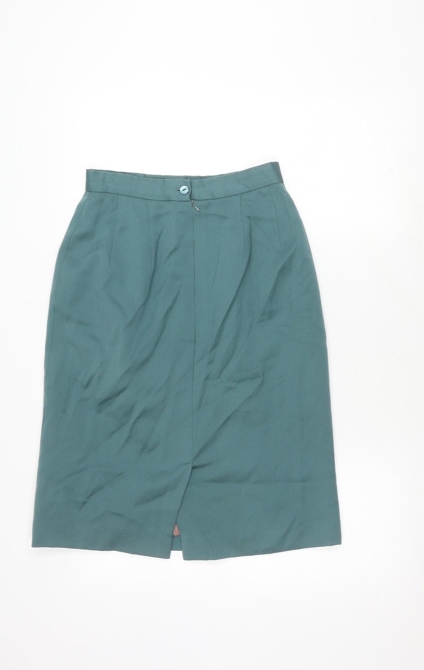 Austin Reed Women's Green Pencil Skirt Size 8