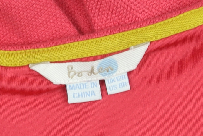 Boden Women's Red Long Sleeve Dress Size 12