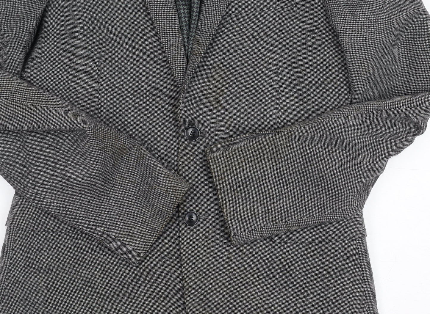 Marks and Spencer Grey Men's Blazer, Size 38 Regular Fit