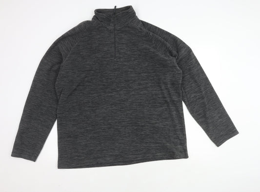 Mountain Warehouse Men's Grey Pullover - XL Fleece