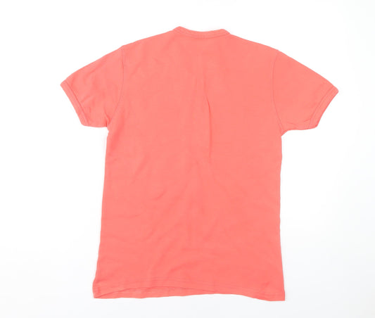 Ralph Lauren Women's Pink V-Neck T-Shirt M Casual