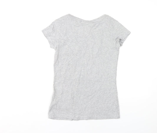 Adidas Women's Grey T-Shirt Size S Casual