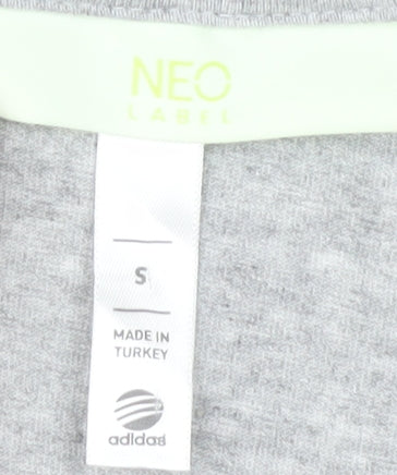 Adidas Women's Grey T-Shirt Size S Casual