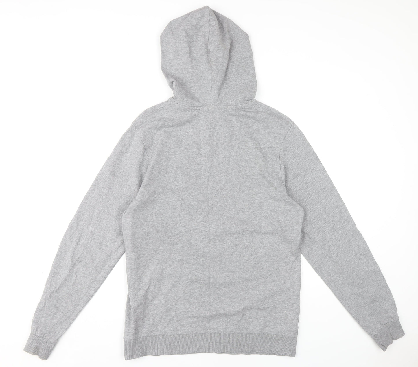 Jack & Jones Men's Grey Pullover Hoodie, L