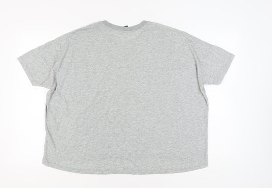 Nike Unisex Grey T-Shirt XL Casual Crew Neck