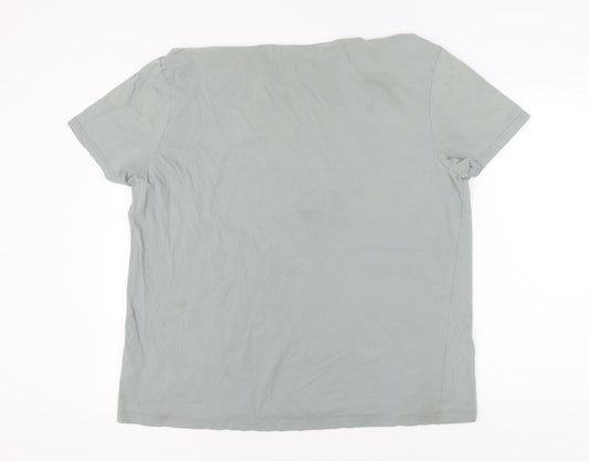 McKenzie Men's Grey Graphic T-Shirt 2XL