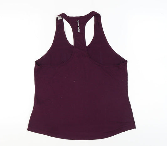 Reebok Women's Purple XL Tank Top, Moisture Wicking