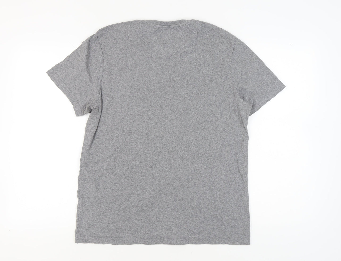 Lyle & Scott Men's Grey Crew Neck T-Shirt - Size L