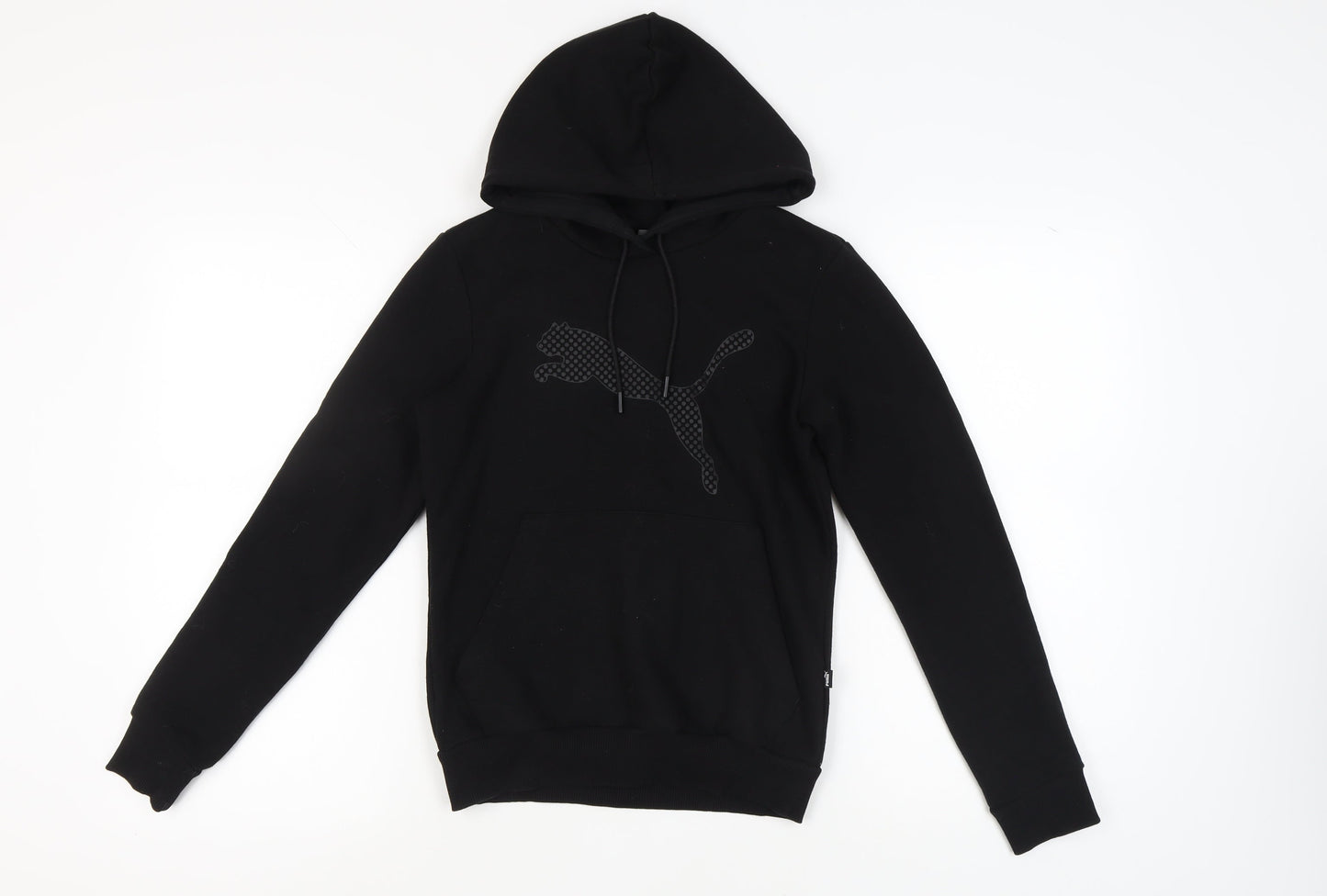 Puma Black Unisex XS Hoodie - Pullover with Logo