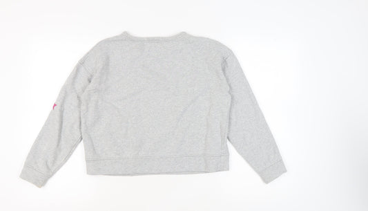 Hobbs Women's Grey Star Sweatshirt - Size S