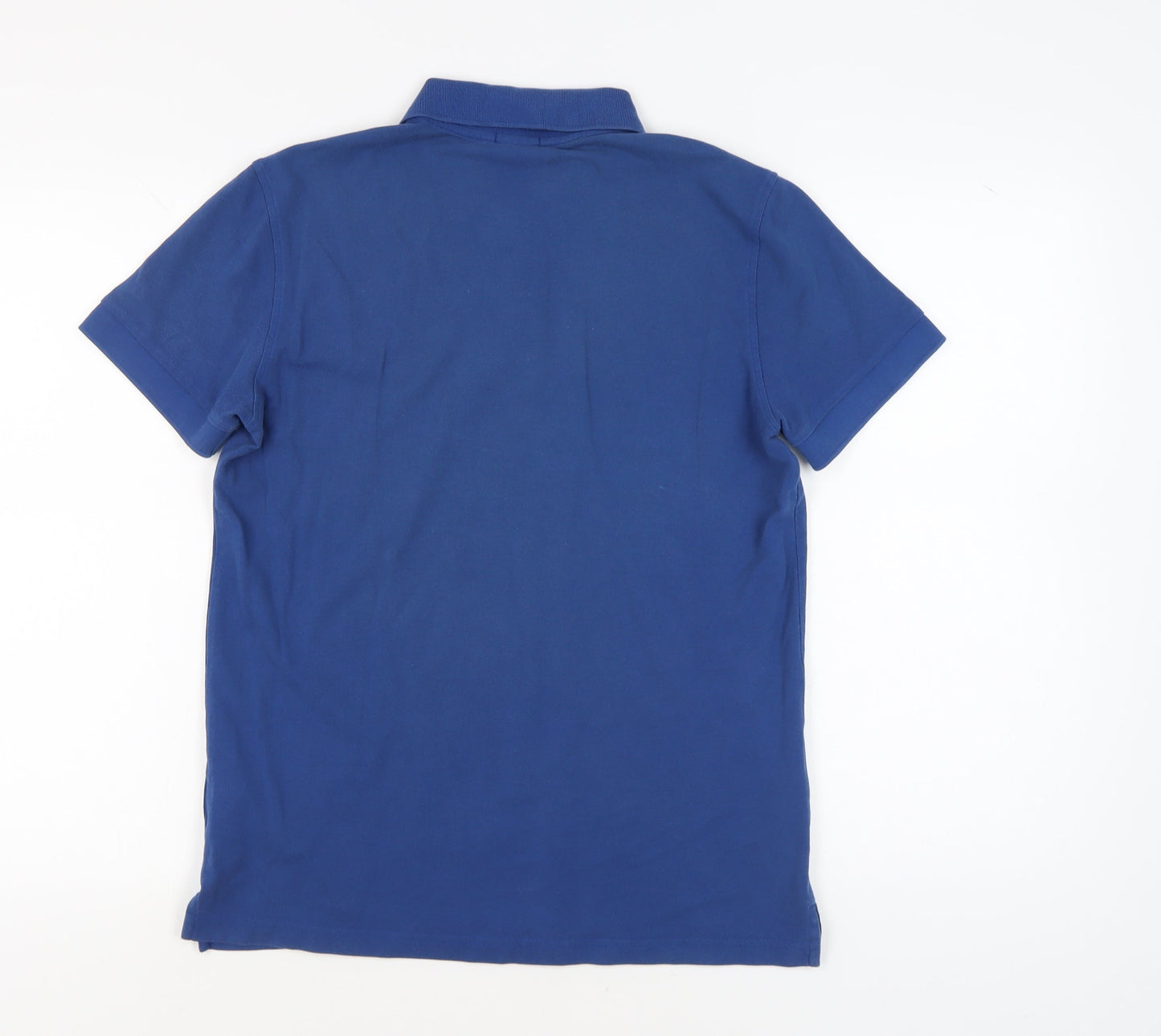 Hugo Boss Men's Blue Polo Shirt, Size M, Casual Style