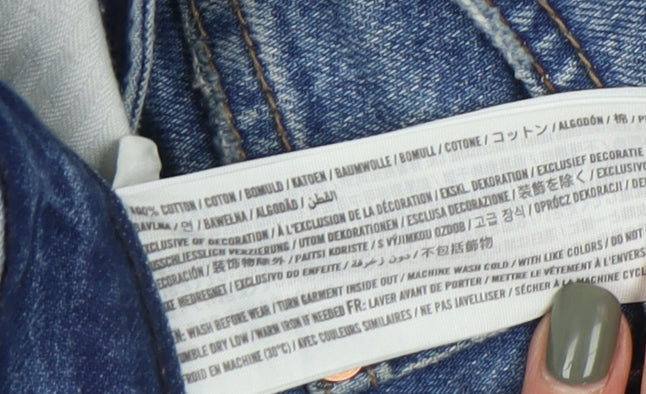 Abercrombie & Fitch Women’s Blue Boyfriend Jeans 24