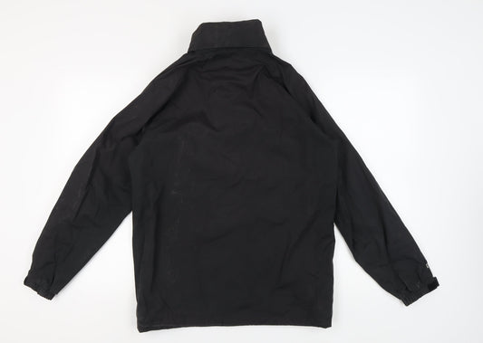 Regatta Men's Black Waterproof Rain Coat, Size 34, Outdoor Hiking