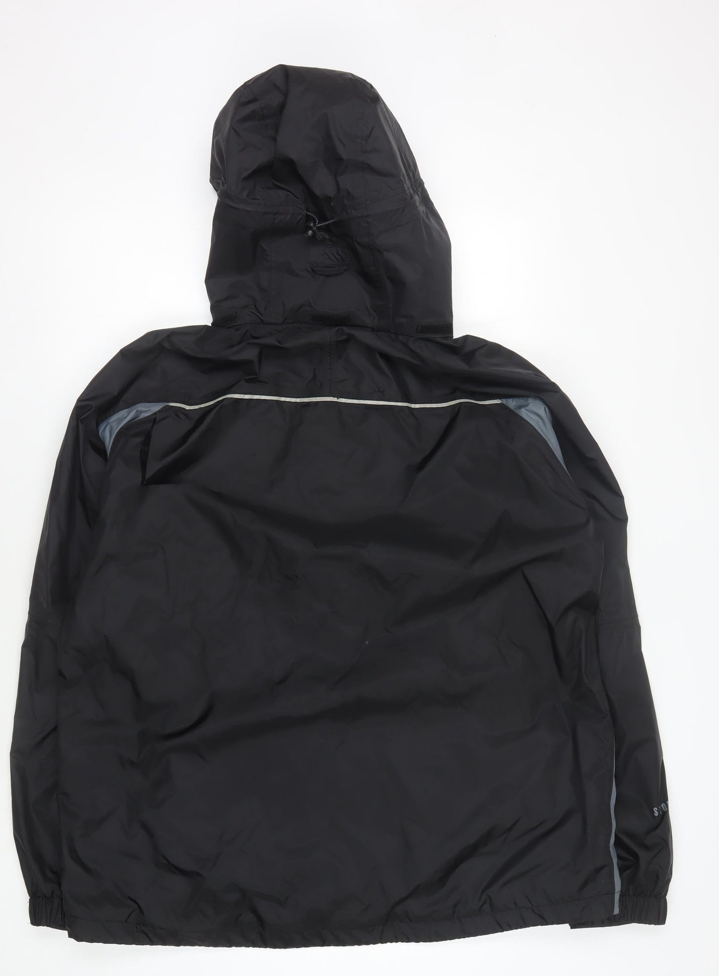 Peter Storm Men's XL Black Hooded Waterproof Jacket