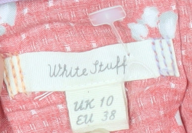 White Stuff Women’s Floral Red Dress Size 10